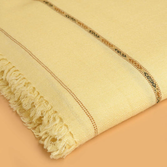 CREAM WOOLEN SHAWL